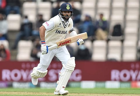 വിരാട് കോഹ്‌ലി ബാറ്റിങിനിടെ/ ട്വിറ്റർ