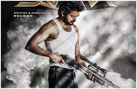 ബീസ്റ്റിന്റെ ഫസ്റ്റ് ലുക്ക് പോസ്റ്ററില്‍ നിന്ന്