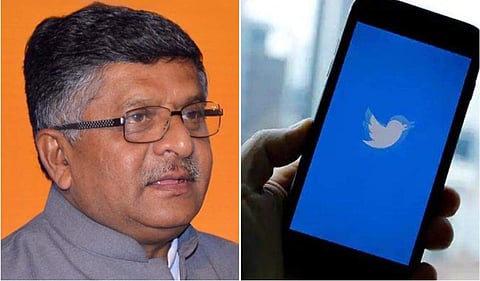 രവിശങ്കർ പ്രസാദ്, ട്വിറ്റർ