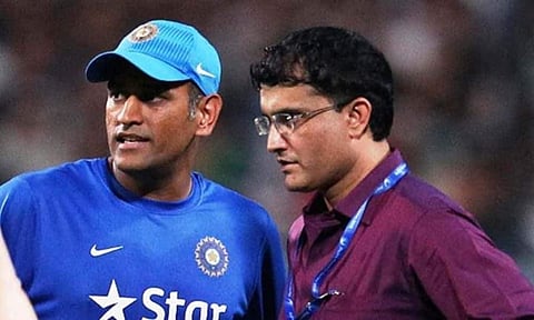 ധോനി, ​ഗാം​ഗുലി/ഫയൽ ചിത്രം