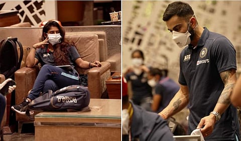 ഇന്ത്യൻ പുരുഷ, വനിതാ ക്രിക്കറ്റ് ടീം ക്യാപ്റ്റൻമാരായ മിതാലി രാജ്, വിരാട് കോഹ്‌ലി/ ട്വിറ്റർ