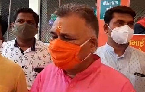 മധ്യപ്രദേശ് വിദ്യാഭ്യാസമന്ത്രി  ഇന്ദര്‍ സിംഗ് പര്‍മാര്‍