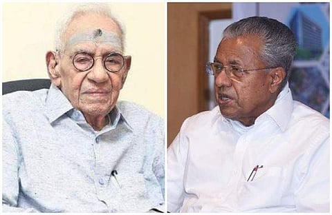 ഡോ. പി കെ വാര്യര്‍, പിണറായി വിജയന്‍