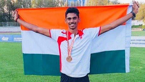 മലയാളി ലോങ്ജംപ് താരം മുരളീ ശ്രീശങ്കര്‍