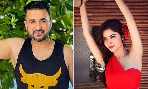 രാജ് കുന്ദ്ര, ഗഹന വസിഷ്ഠ്/ ഇൻസ്റ്റ​ഗ്രാം