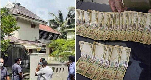 കള്ളനോട്ടു നിര്‍മ്മാണം നടത്തിയിരുന്ന വീട് / ടെലിവിഷന്‍ ചിത്രം