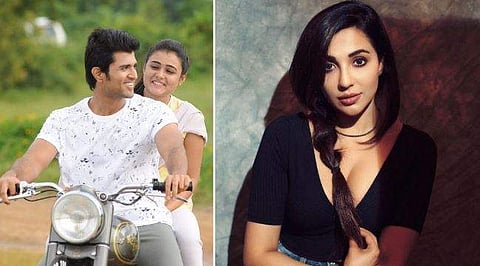 അർജുൻ റെഡ്ഡി സിനിമയിലെ രം​ഗം, പാർവതി നായർ/ ഇൻസ്റ്റ​ഗ്രാം