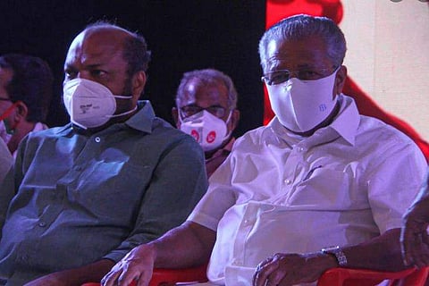 വ്യവസായ മന്ത്രി പി രാജീവും മുഖ്യമന്ത്രിയും /ഫയല്‍ ചിത്രം