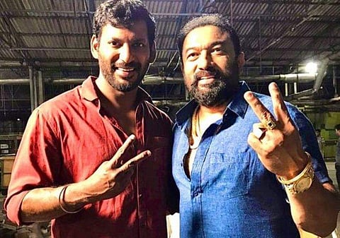 ബാബുരാജും വിശാലും/ ഫേയ്സ്ബുക്ക്