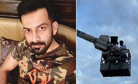 പൃഥ്വിരാജ്, അഭിനന്ദൻ രാമാനുജൻ ബ്രോ ഡാഡി ഷൂട്ടിങ് വേളയിൽ/ ഇൻസ്റ്റ​ഗ്രാം