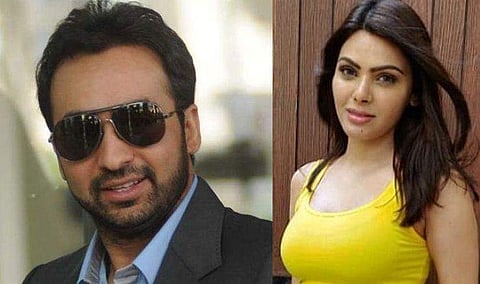 രാജ് കുന്ദ്ര - ഷെര്‍ലിന്‍ ചോപ്ര