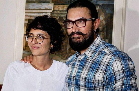 ആമിറും ഭാര്യ കിരൺ റാവുവും/ പിടിഐ