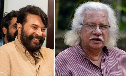 മമ്മൂട്ടി, അടൂർ ​ഗോപാലകൃഷ്ണൻ/ ഫേയ്സ്ബുക്ക്