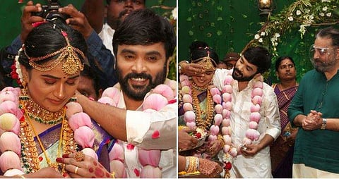 സ്നേകന്റേയും കന്നികയുടേയും വിവാഹത്തിൽ നിന്ന്/ ഫേയ്സ്ബുക്ക്