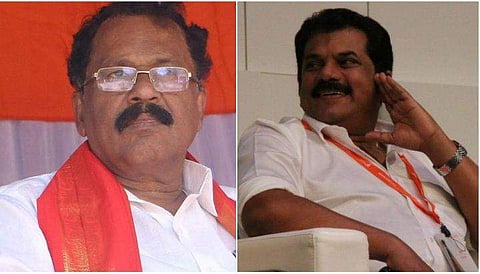 ശ്രീധരന്‍ പിള്ള, മുകേഷ് / ഫയല്‍ ചിത്രം