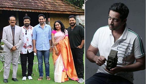 സൈജു കുറുപ്പ് സീരിയൽ സെറ്റിൽ/ ഇൻസ്റ്റ​ഗ്രാം