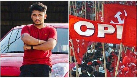 അര്‍ജുന്‍ ആയങ്കി, സിപിഐ പതാക / ഫയല്‍