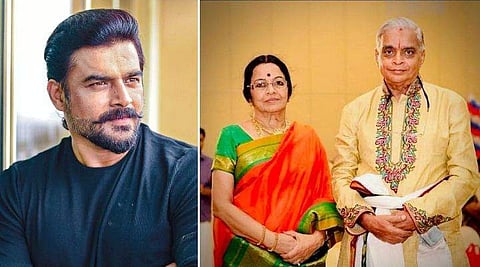 മാധവൻ, താരത്തിന്റെ അച്ഛനും അമ്മയും/ ഫേയ്സ്ബുക്ക്