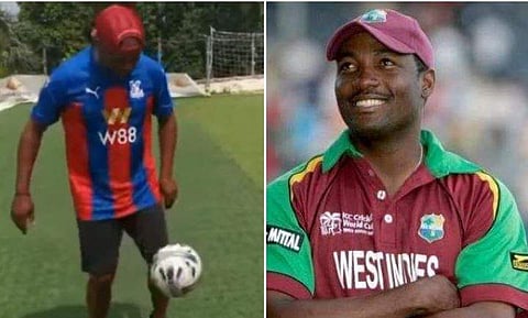 ഫുട്‌ബോള്‍ മികവ് പൊടിതട്ടിയെടുത്ത് ബ്രയാന്‍ ലാറ; അത്ഭുതപ്പെട്ട് ആരാധകര്‍ 