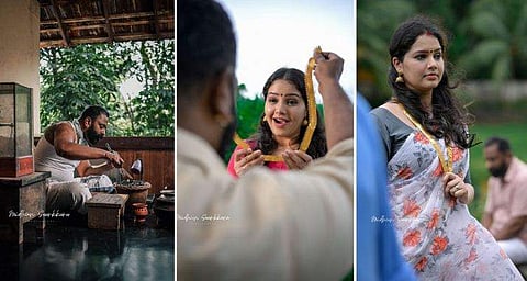 ശ്രീജിത്ത് രവിയും ഭാര്യയും ഫോട്ടോഷൂട്ടിൽ/ ഫേയ്സ്ബുക്ക്