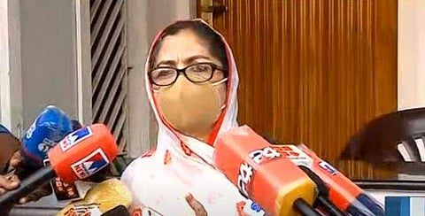 'ഞങ്ങളെ ഒന്നും അറിയിച്ചിട്ടില്ല'; പരാതി കൊടുക്കാന്‍ ഇത്രയും വൈകിയതെന്ത്? ഹരിതയ്ക്ക് എതിരെ വനിതാ ലീഗ്