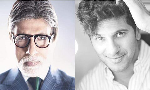 അമിതാഭ് ബച്ചൻ, ദുൽഖർ സൽമാൻ/ ഫേയ്സ്ബുക്ക്