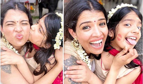 മകൾക്കൊപ്പം അമൃത/ ഫേയ്സ്ബുക്ക്