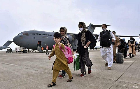 അഫ്ഗാനില്‍ നിന്നും ഇന്ത്യയിലെത്തിച്ചവര്‍ / ഫയല്‍ ചിത്രം