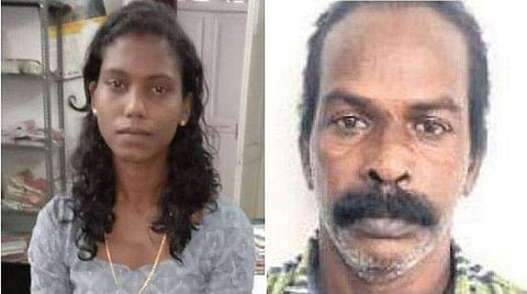 അറസ്റ്റിലായ രാഖിയും സെല്‍വനും / ന്യൂ ഇന്ത്യന്‍ എക്‌സ്പ്രസ്‌