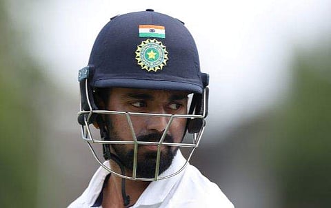 കെഎൽ രാഹുൽ ബാറ്റിങിനിടെ/ ട്വിറ്റർ