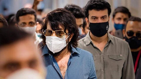 മമ്മൂട്ടിയും പിഷാരടിയും ചടങ്ങിനെത്തിയപ്പോൾ/ ഫേയ്സ്ബുക്ക്