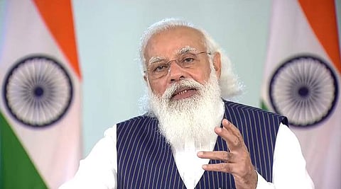 പ്രധാനമന്ത്രി നരേന്ദ്ര മോദിയുടെ വീഡിയോ കോണ്‍ഫറന്‍സില്‍ നിന്ന്‌