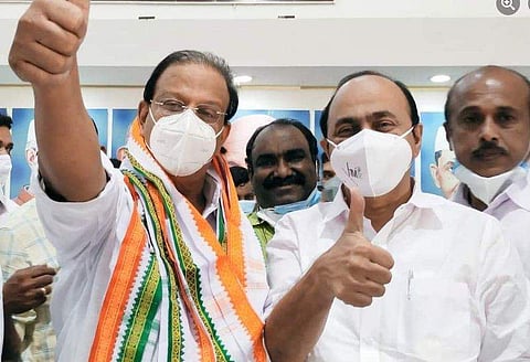 കെ സുധാകരന്‍, വി ഡി സതീശന്‍ 