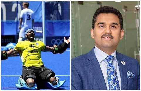 പി ആര്‍ ശ്രീജേഷ്, ഷംഷീര്‍ വയലില്‍