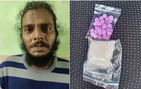 അറസ്റ്റിലായ വൈഷ്ണവ്/ ടെലിവിഷൻ ചിത്രം