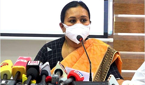 ആരോഗ്യമന്ത്രി വീണാ ജോര്‍ജ്