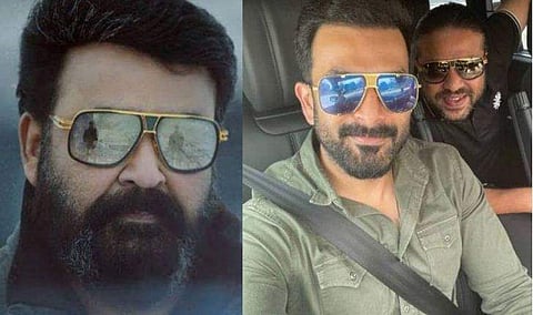 ഖുറേഷി അബ്രാമിന്റെ കണ്ണടയുംവെച്ച് പൃഥ്വിരാജിന്റെ ഡ്രൈവിങ്; വിഡിയോ