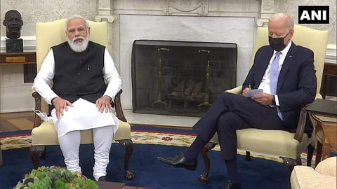 നരേന്ദ്രമോദി- ജോ ബൈഡന്‍ കൂടിക്കാഴ്ച, എഎന്‍ഐ
