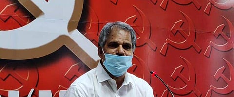 എ വിജയാഘവന്റെ വാര്‍ത്താ സമ്മേളനത്തില്‍ നിന്ന്