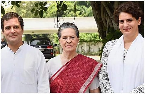 രാഹുല്‍, സോണിയ,പ്രിയങ്ക/പിടിഐ