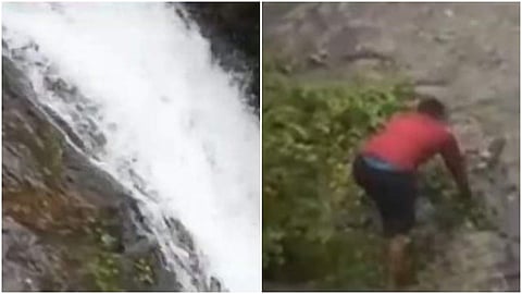 വെള്ളച്ചാട്ടത്തില്‍ അപകടത്തില്‍പ്പെട്ട എറണാകുളം സ്വദേശി