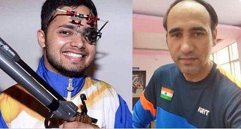 സിംഗ് രാജ്, മനീഷ് നര്‍വാള്‍/ഫോട്ടോ: ട്വിറ്റര്‍