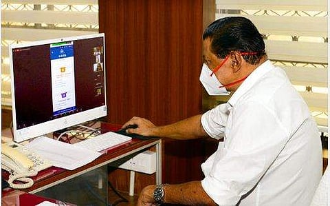 മന്ത്രി എം വി ​ഗോവിന്ദൻ ഉദ്ഘാടനം നിർവഹിക്കുന്നു / ഫെയ്സ്ബുക്ക് ചിത്രം