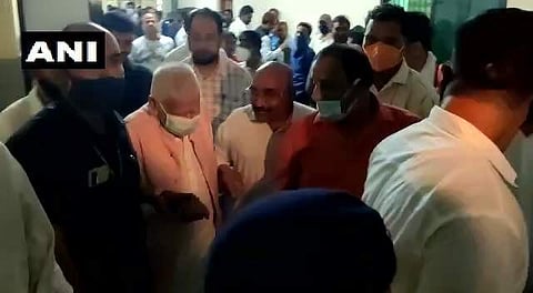 നന്ദകുമാര്‍ ബാഗലിനെ പൊലീസ് അറസ്റ്റ് ചെയ്ത ശേഷം/ ചിത്രം എഎന്‍ഐ