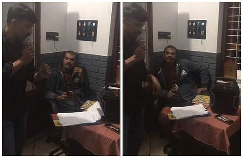 ഷാഫി പങ്കുവച്ച വീഡിയോയില്‍ നിന്ന്‌