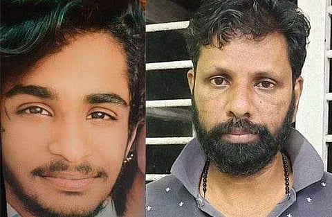 കൊല്ലപ്പെട്ട അനീഷ്, പ്രതി സൈമണ്‍