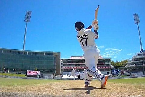 സെഞ്ച്വുറി നേടിയ ഋഷഭ് പന്ത്