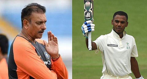 രവി ശാസ്ത്രി, കീഗന്‍ പീറ്റേഴ്‌സന്‍/ഫോട്ടോ: ട്വിറ്റര്‍