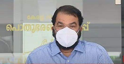 മന്ത്രി വി ശിവൻകുട്ടി മാധ്യമങ്ങളോട് സംസാരിക്കുന്നു/ ടെലിവിഷൻ ദൃശ്യം