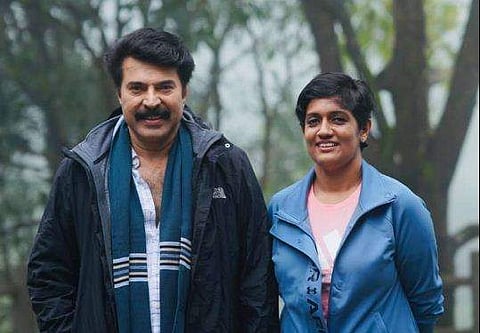 റത്തീനയും മമ്മൂട്ടിയും/ ചിത്രം: ഫേസ്ബുക്ക്